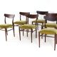 Set of 6 Lübke Otto Pollak mid centiry chairs 'Aldersbach'