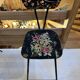 Pair of canvas high chairs