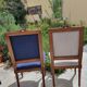 Duo of chairs with the effigy of Frida Kahlo