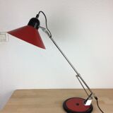 Articulated desk lamp Aluminor large model, red