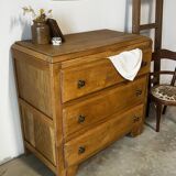 Small solid wood chest of drawers