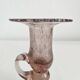 Vintage Biot bubble-blown glass candlestick