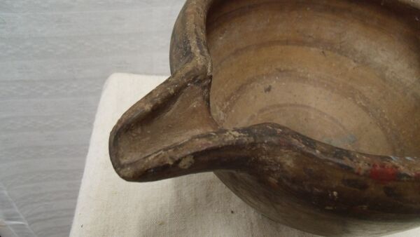 Poterie berbére kabyle ancienne broc à anse