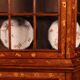Dutch marquetry display case circa 1800