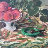 Still life signed Lou Dolin