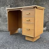 Vintage gilded wooden desk