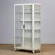 Vintage Steel And Glass Medical Cabinet, 1960s