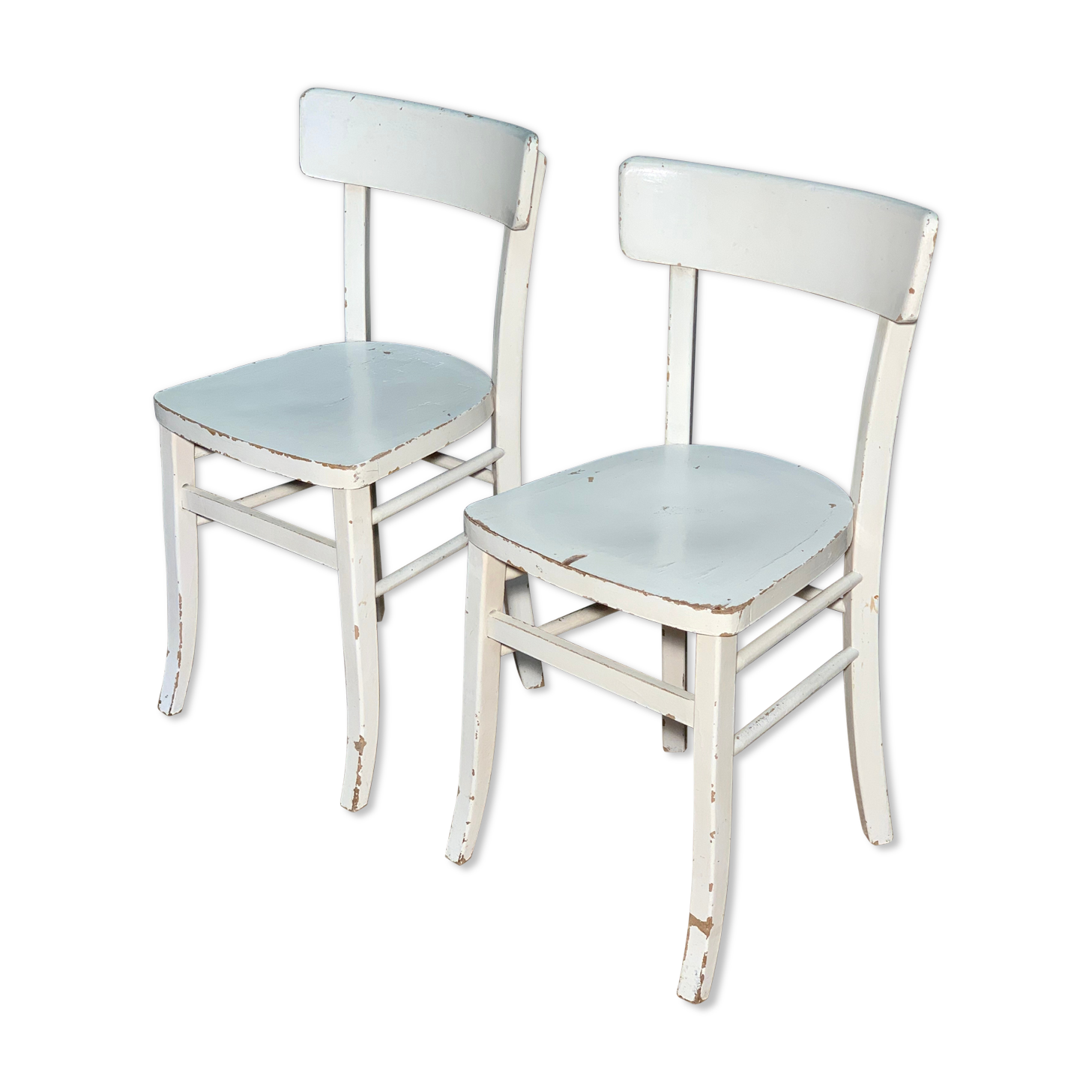 Pair of bistro chairs