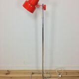 Lamppost for Ikea, space age, orange spot, 70s