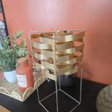 Pair of lamps max sauzé – ekilux – vintage design metal brass