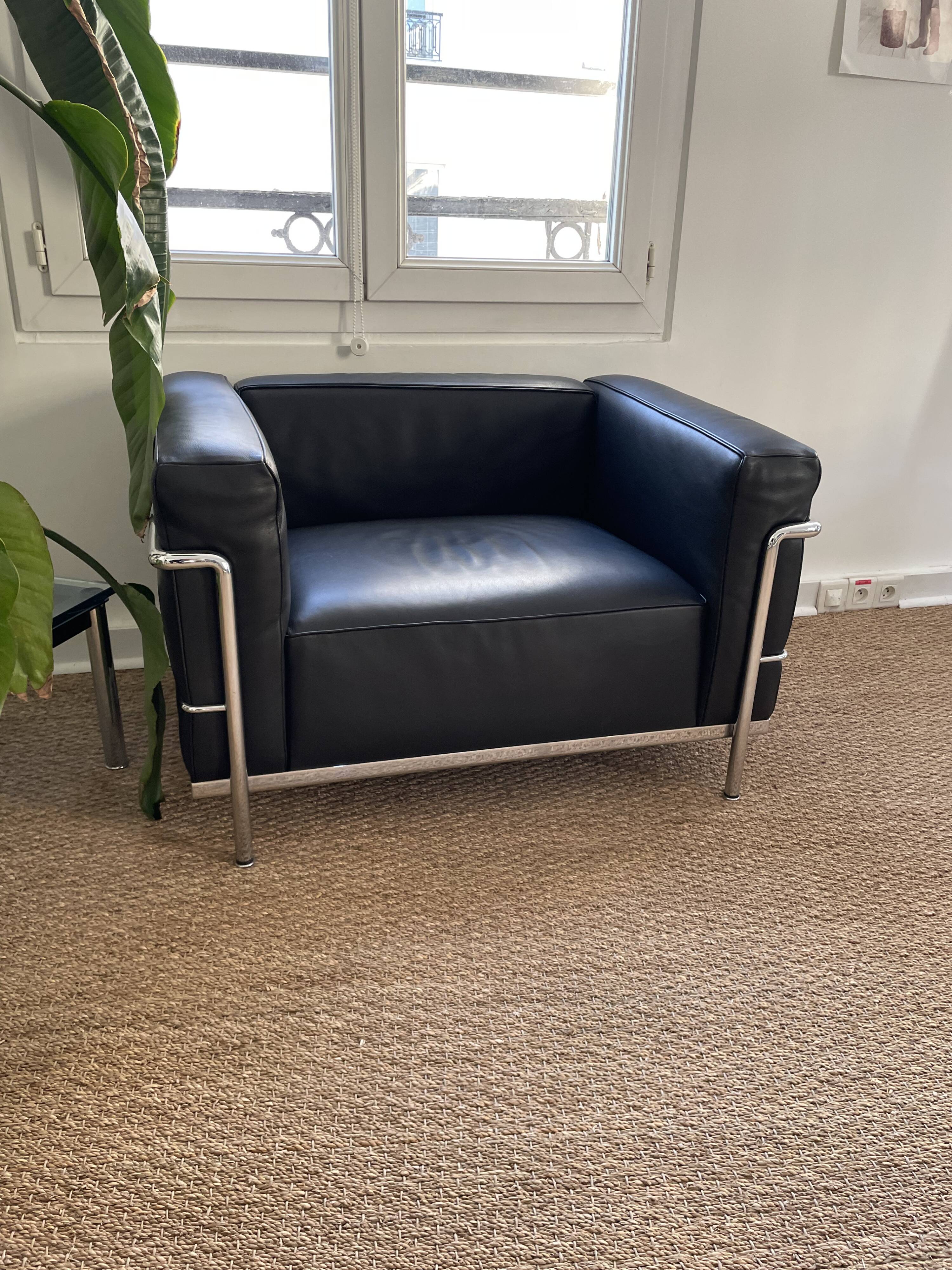 LC3 armchair by Le Corbusier / Charlotte Perriand for Cassina