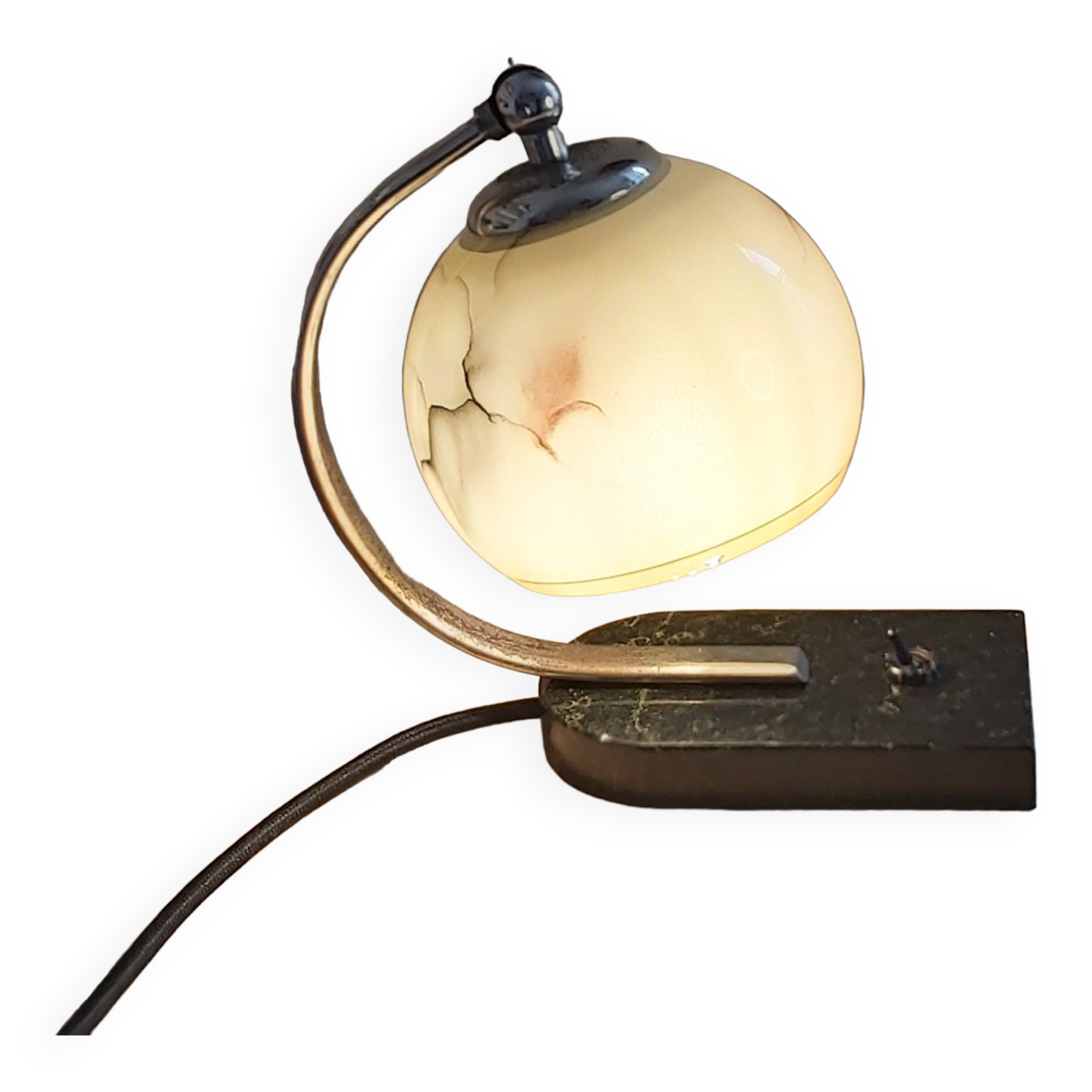 Art deco bedside lamp