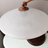Lampe de table design Temde Leuchten capot en verre années 60