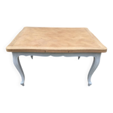 Louis XV style table, stripped and patinated