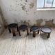 Nido 780 G stackable coffee tables. Frattini for Cassina