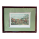 Old drawing frame - Hunting hounds