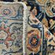 8x10 Oversize Navy Blue Persian Rug, 227x313Cm