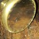 Sublime door handle made of brass with a bevelled mirror front.