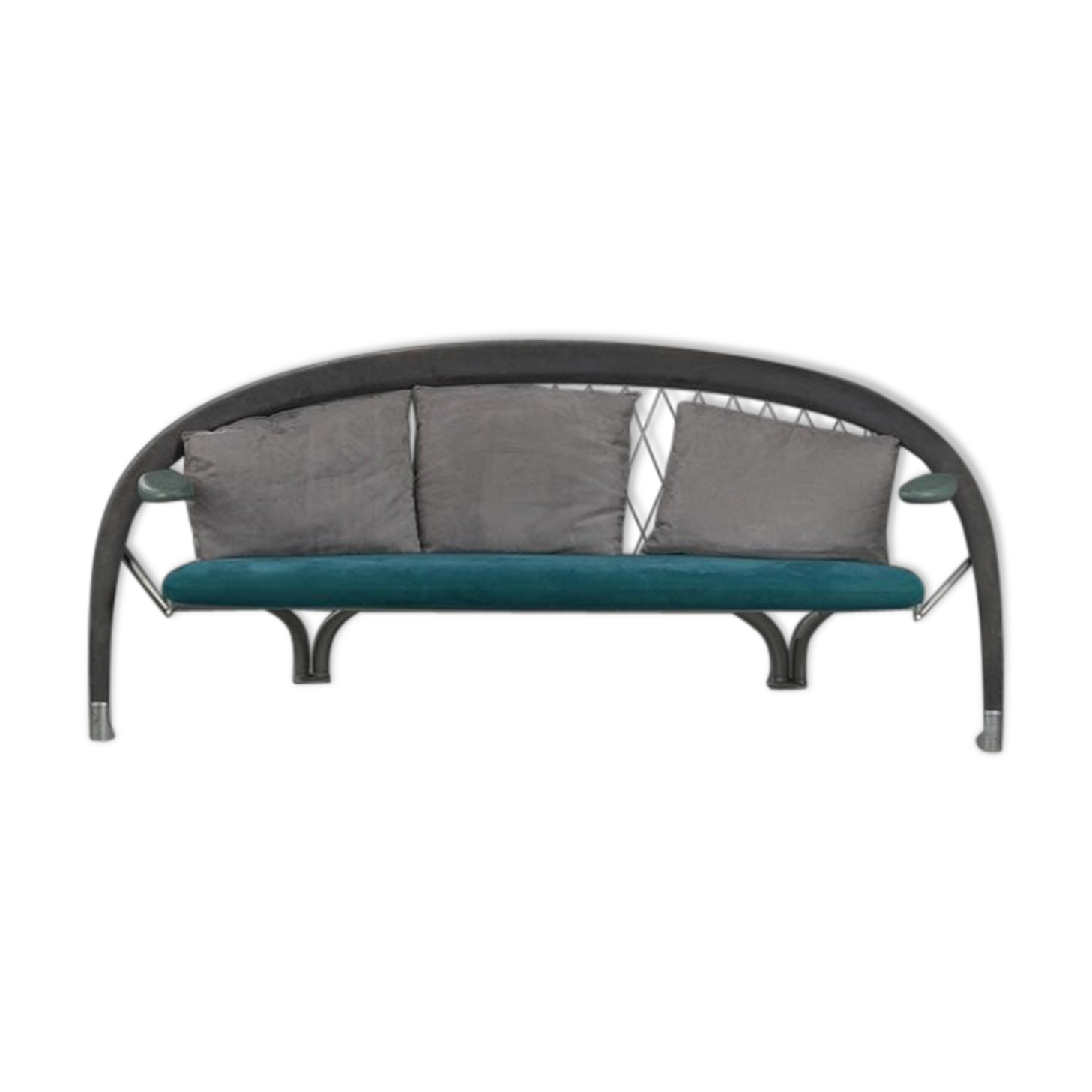 Italian Design 3 Seater Couch By Andrea Branzi For Cassina