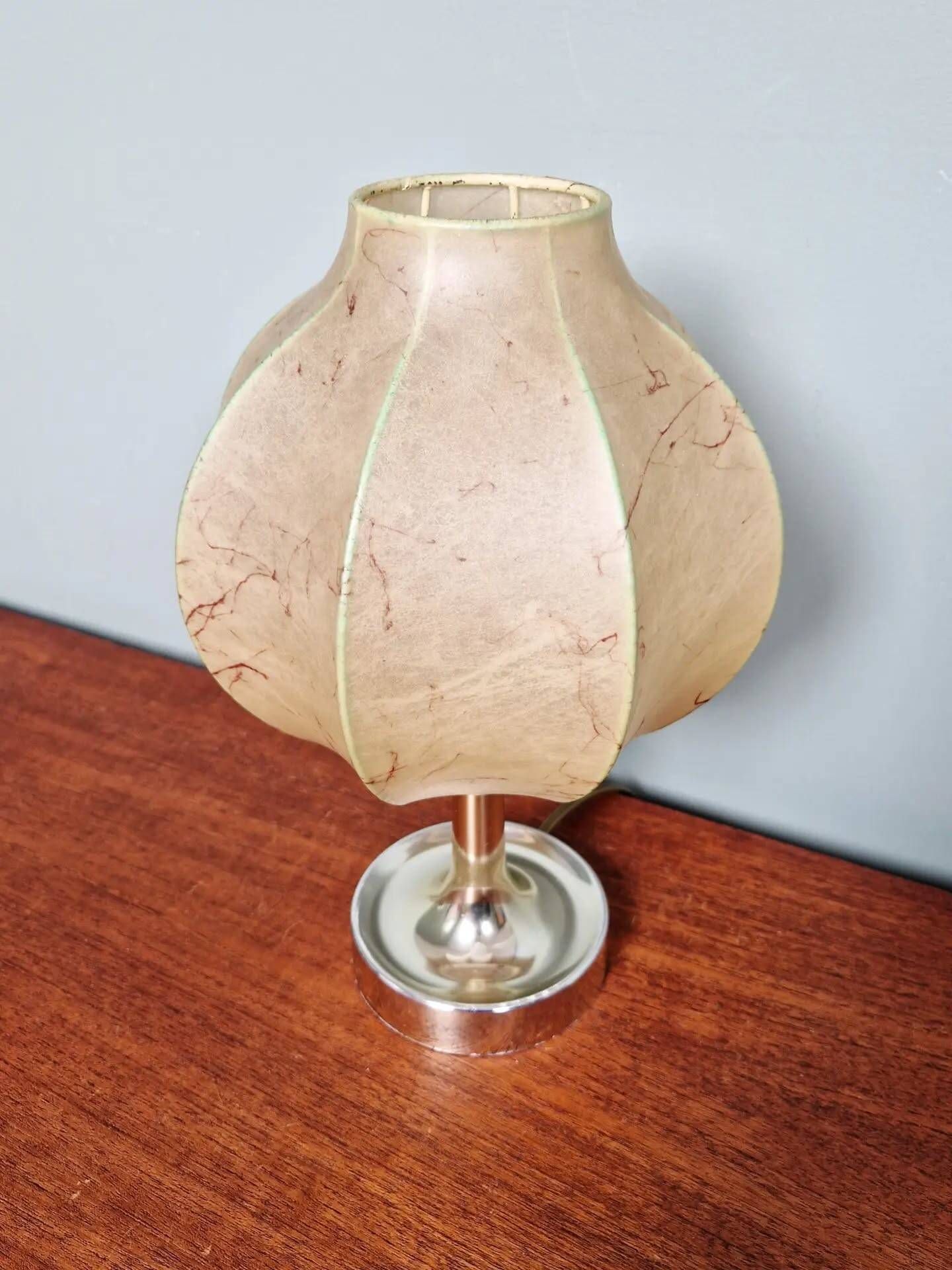 Lampe de table Cocoon, Goldkant Leuchten, 1960