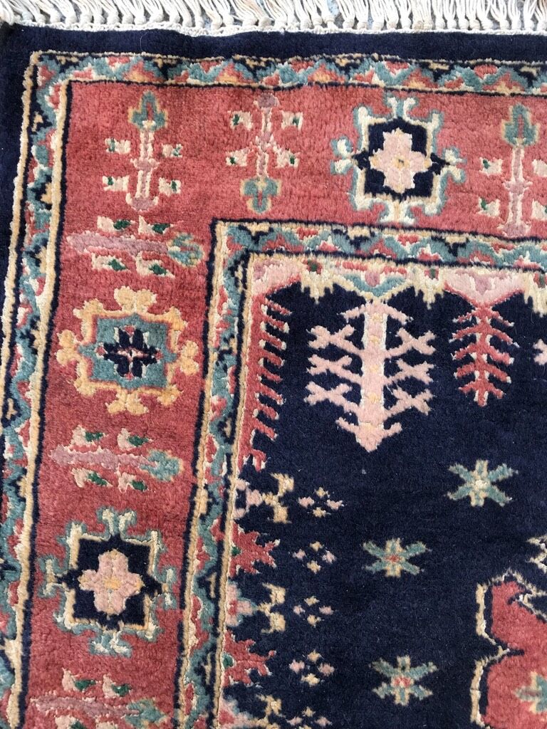 Former Pakistani oriental rug wool handmade 150x95cm