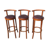 3 tabourets de bar Baumann