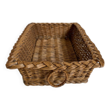 Old wicker basket