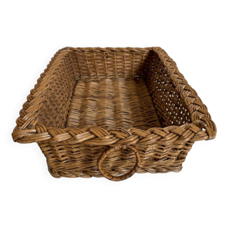 Old wicker basket