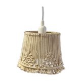Suspension in macramé – 60s/70s