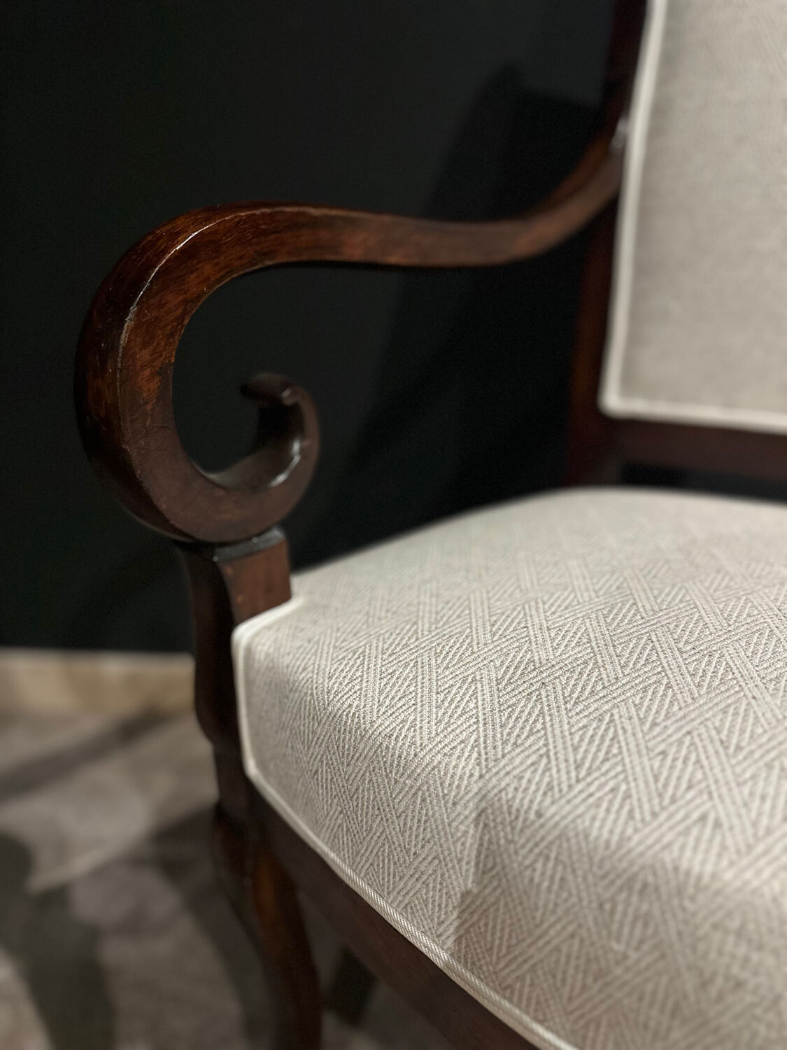 6 chairs from the Restauration period, circa 1815-1848