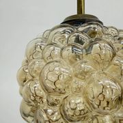 XL Helena Tynell glass bubble hanging lamp pendant, 1970s