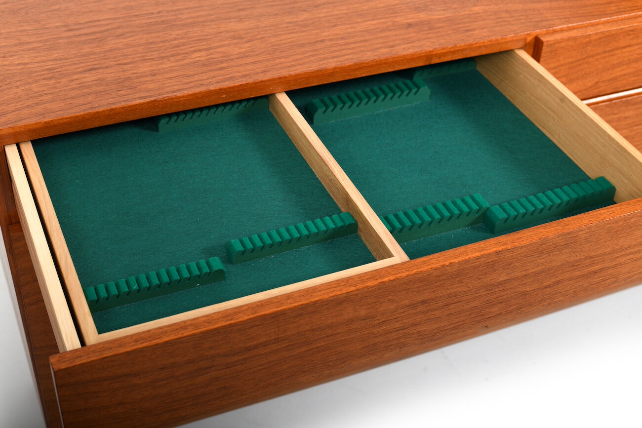 Danish Teak & Oak Sideboard by Ib Kofod-Larsen