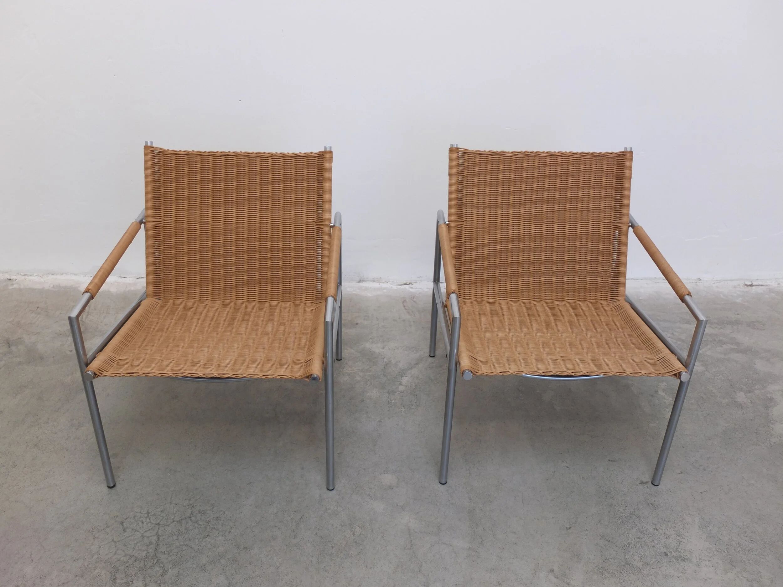 Pair of 'SZ01' lounge chairs by Martin Visser for 't Spectrum, 1960