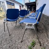 Série de 40 chaises de G. Piretti pour Castelli Anonima Castelli, Italie, années 1970