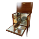 Marquetry bar cabinet, Louis XV style, 20th century