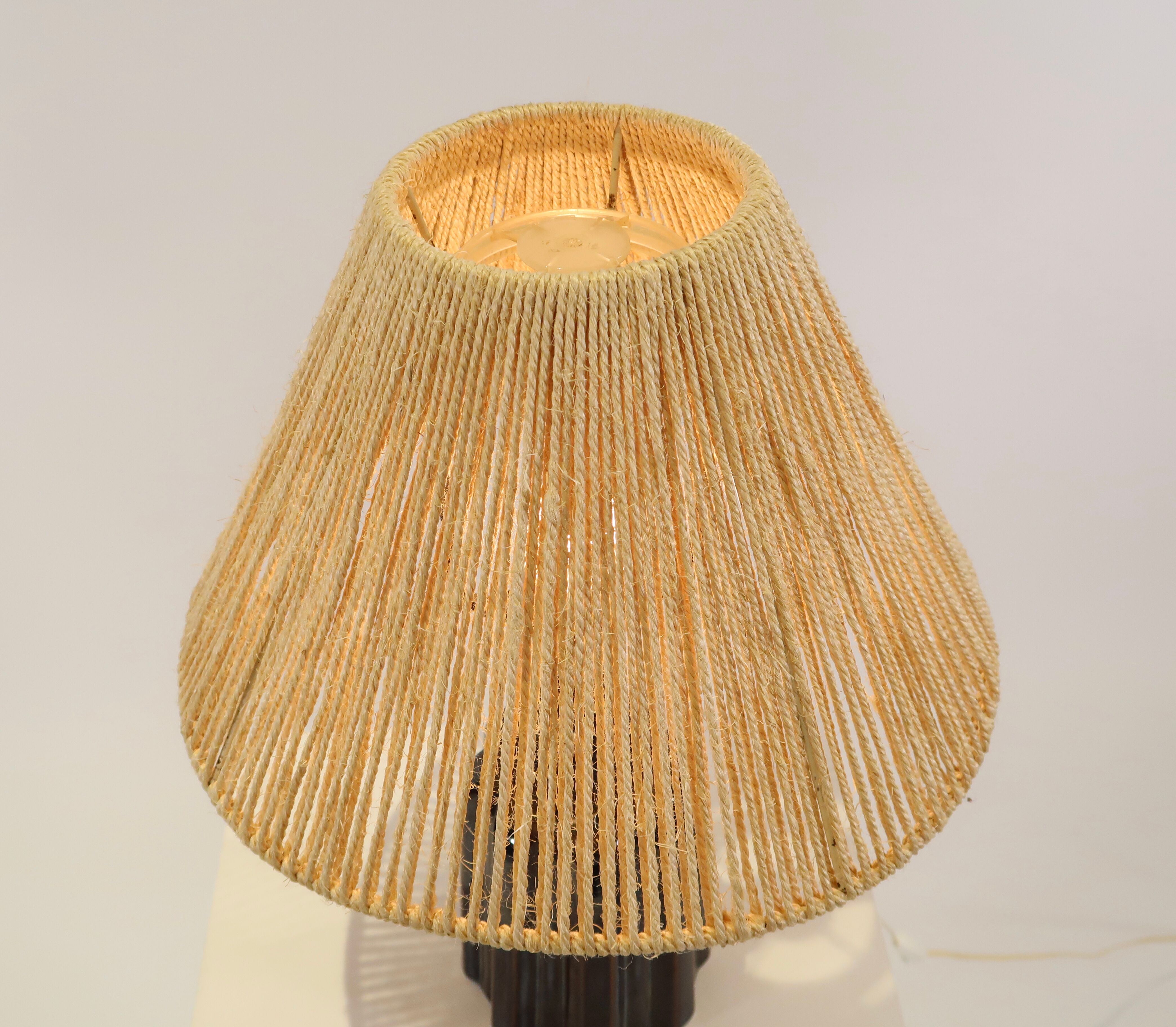 Ceramic table lamp by Soholm, Denmark 1960 's