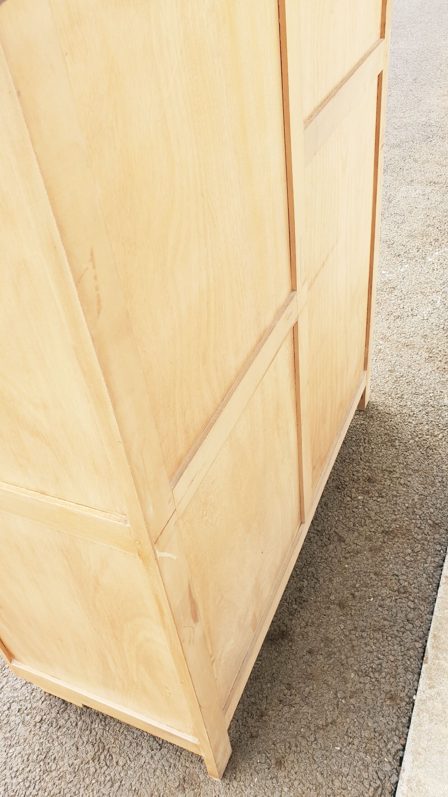 Vintage asymmetric cabinet