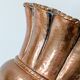 Vintage Italian hammered copper plant pot