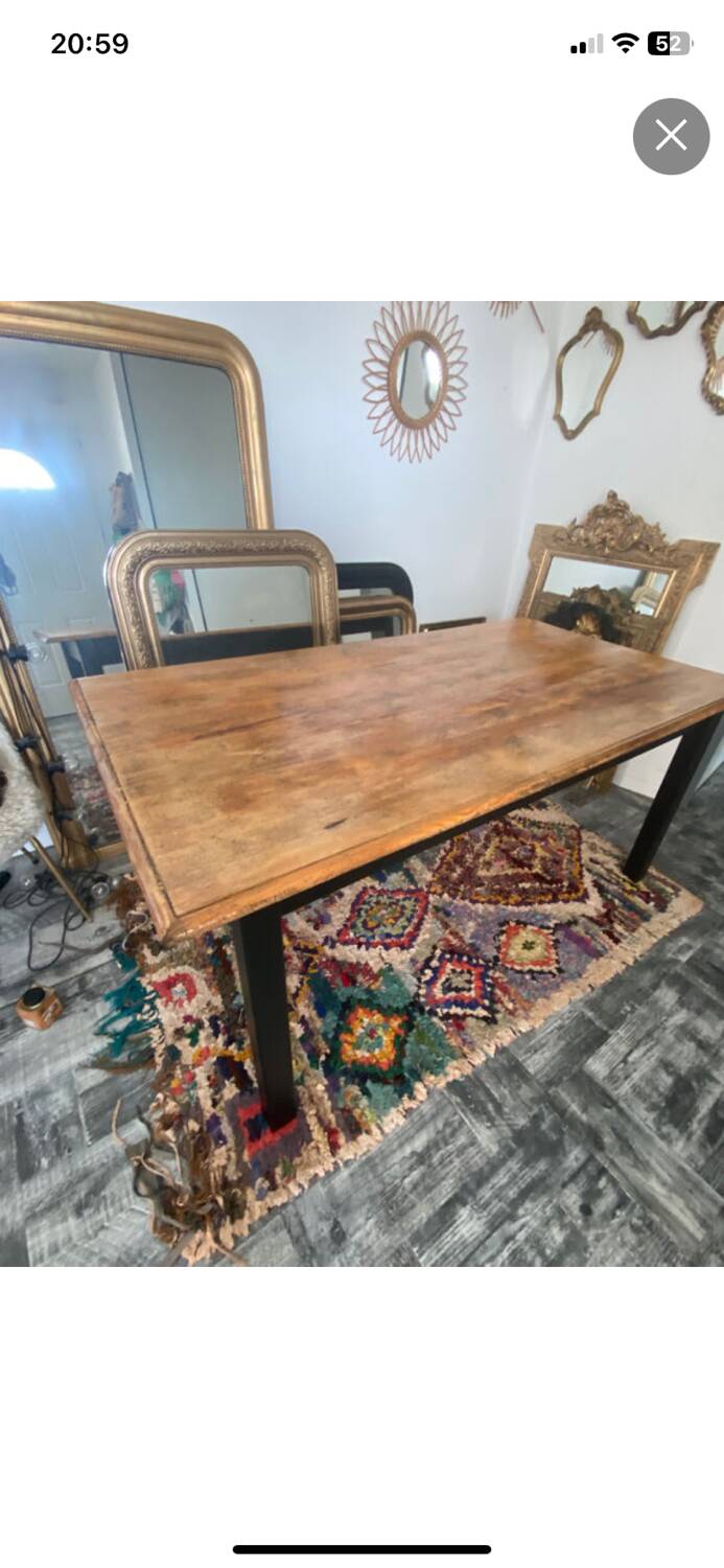Farmhouse style table