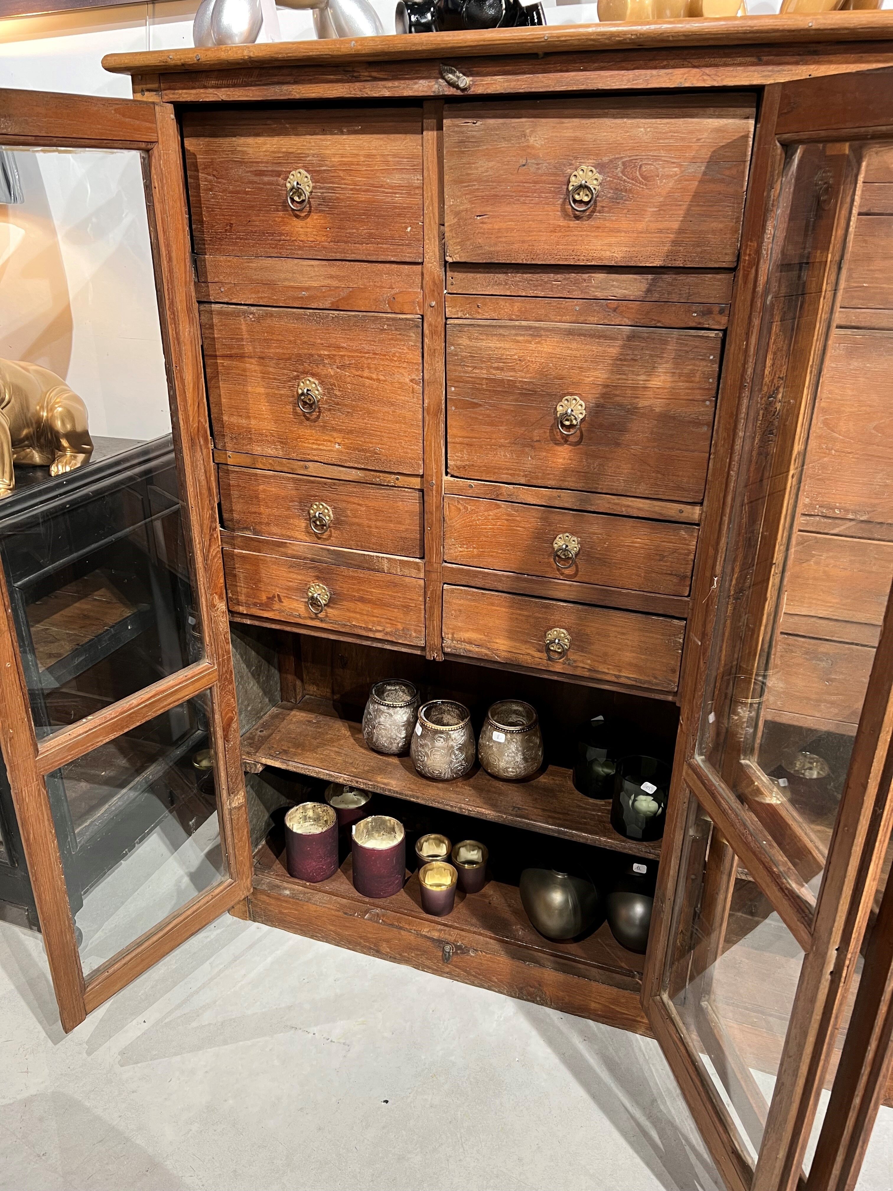 Teak glazed loom furniture