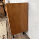 Vintage Scandinavian enfilade with metal legs.
