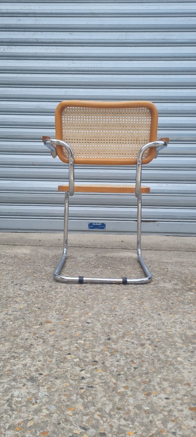 Armchair B64 cesca by marcel Breuer