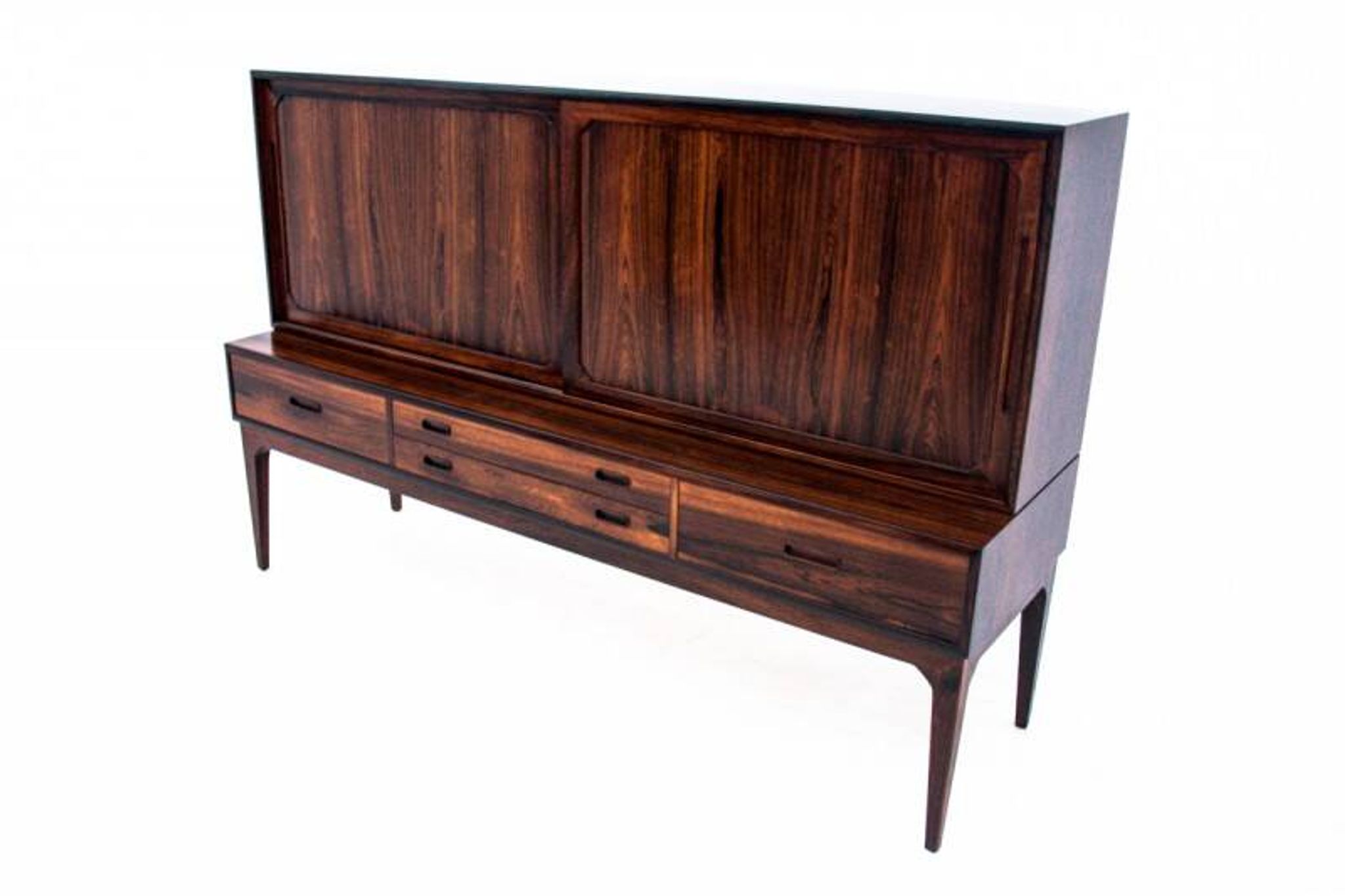 Highboard, design by S. Hansen, Denmark, 1960s