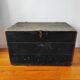 Chest old trunk fir wood