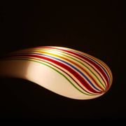 Cobra table lamp in Murano glass by Lino Tagliapietra for Effetre, Italy, 1980s