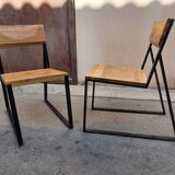 Pair of chairs industrial
