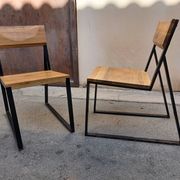 Pair of chairs industrial