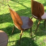 3 bistro chairs