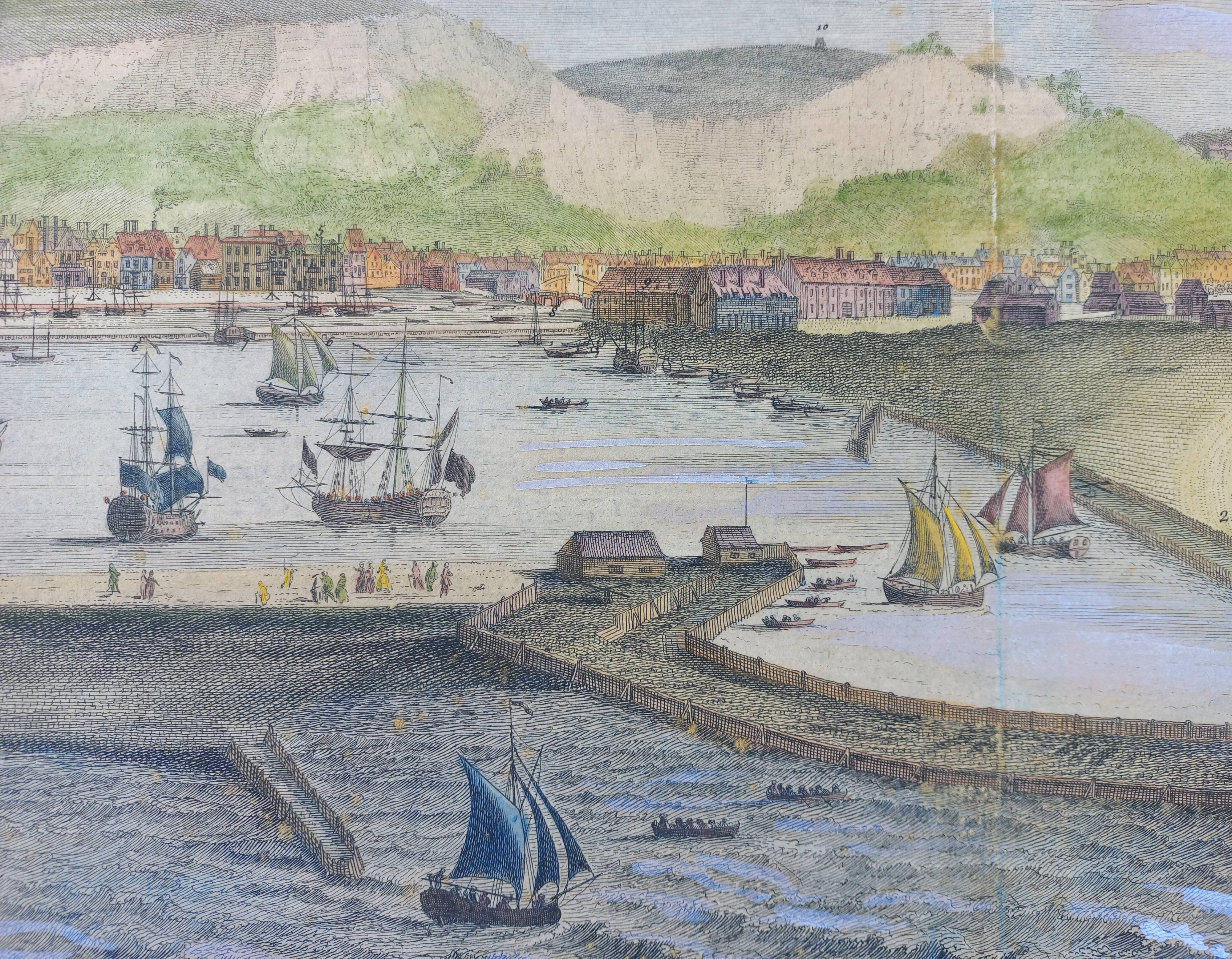 1739 Buck map Dover UK