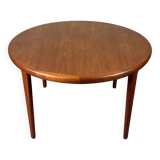 60s 70s Teak Dining Table Danish Modern Design Made in Denmark